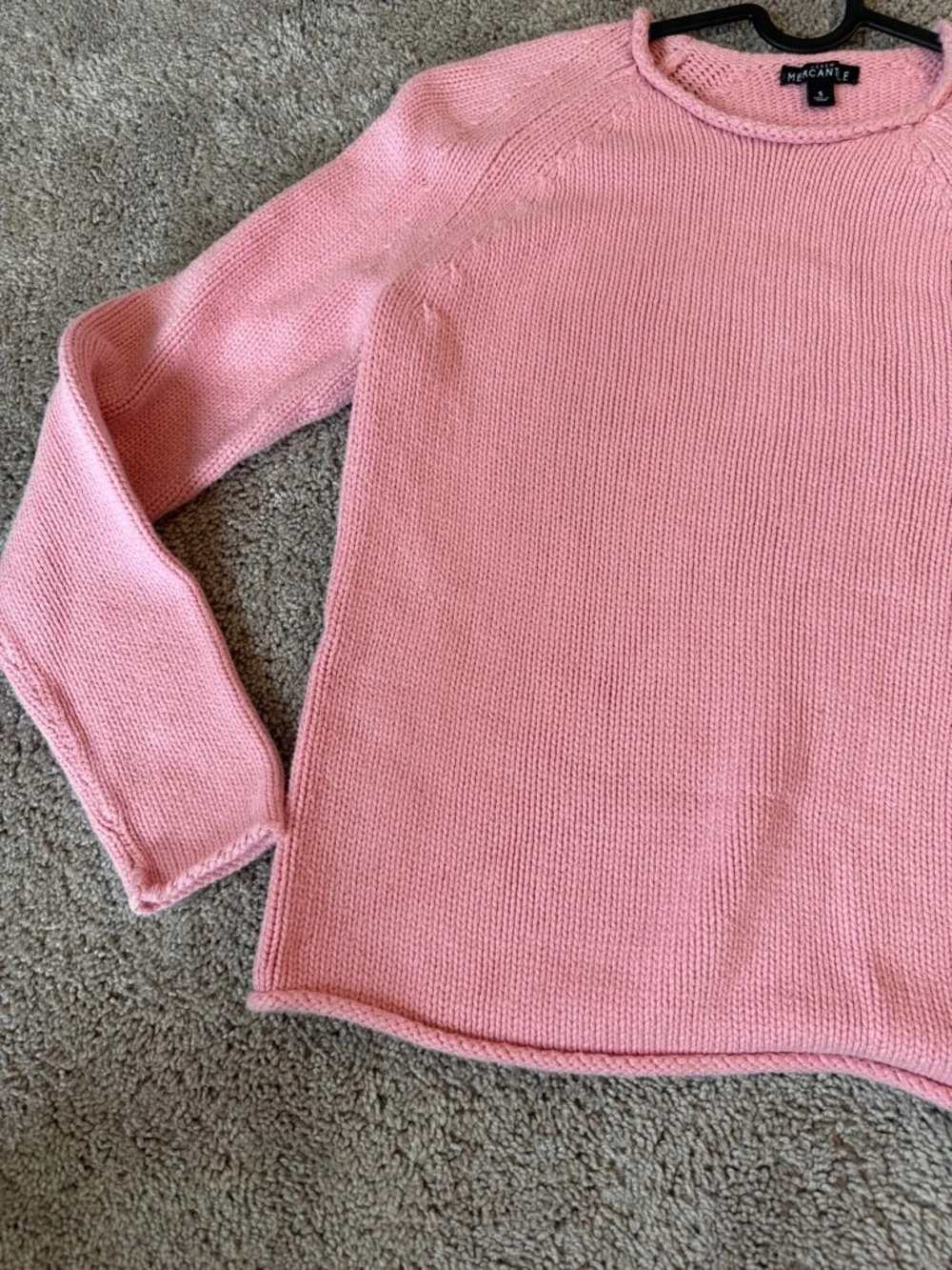 J. Crew Pink Crewneck Sweater